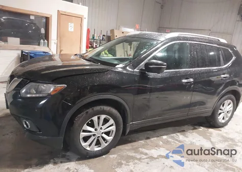 2015 Nissan Rogue Sv z USA, uszkodzony, nr VIN KNMAT2MV6FP551904